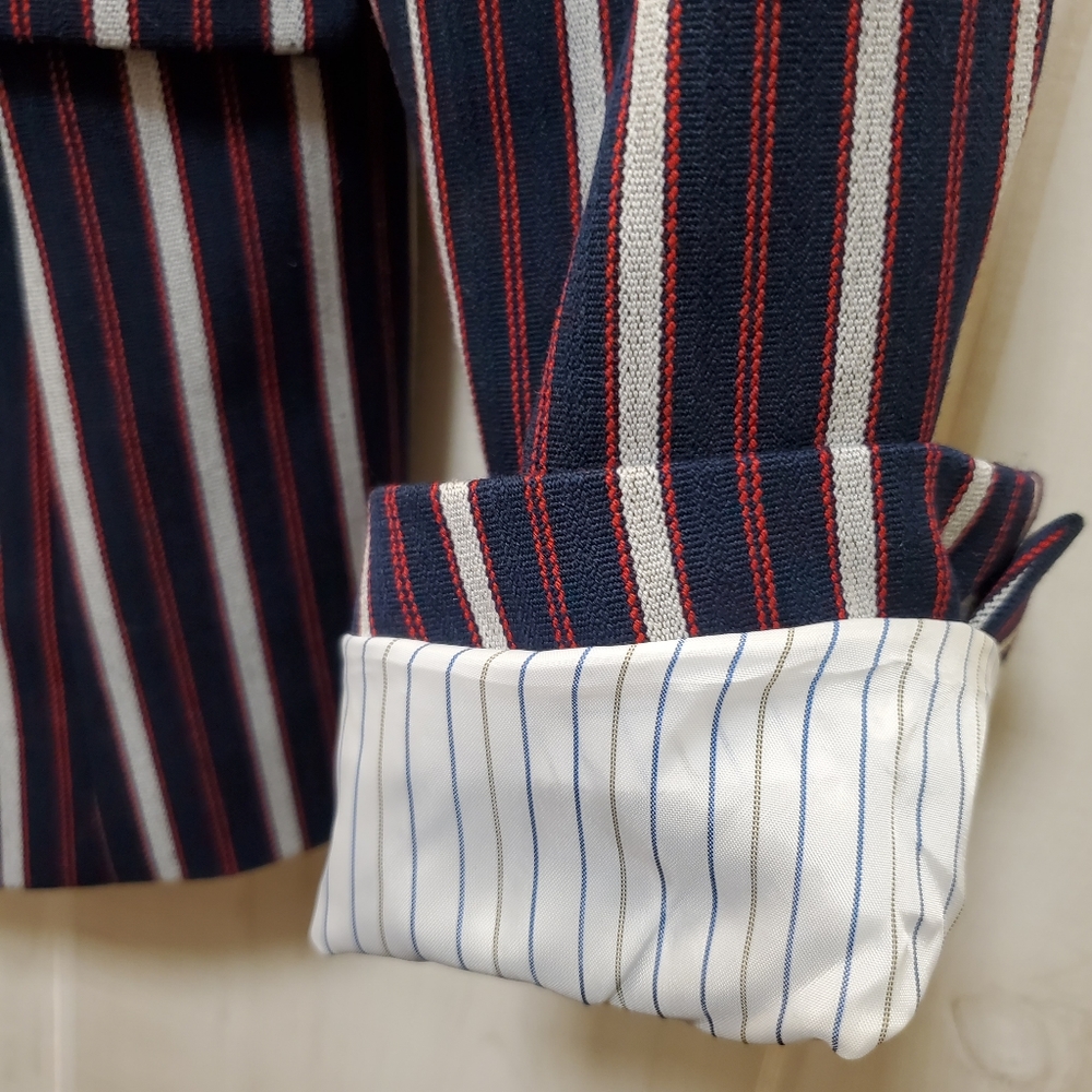 NWT Cartonnier Striped Blazer with Pockets!  NEW size S - Picture 13 of 16